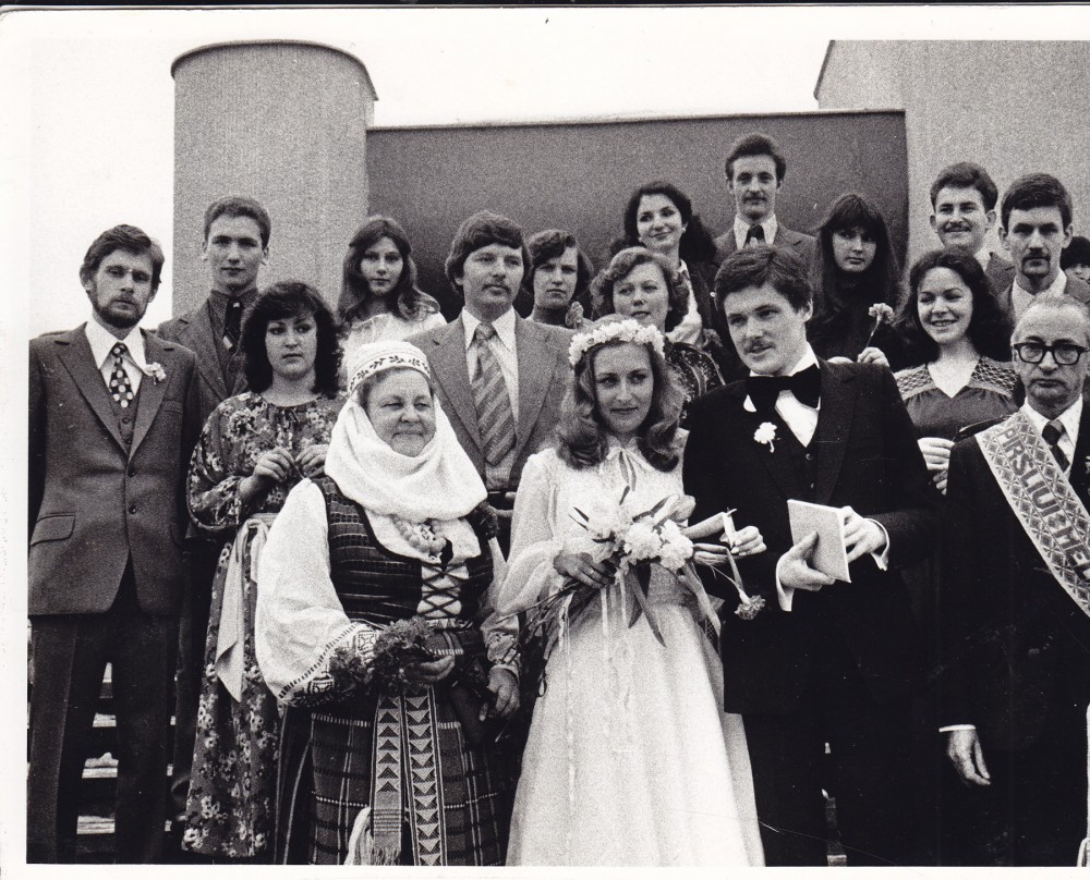 Baltrūnai piršliauja. Vilnius, 1980 02 22