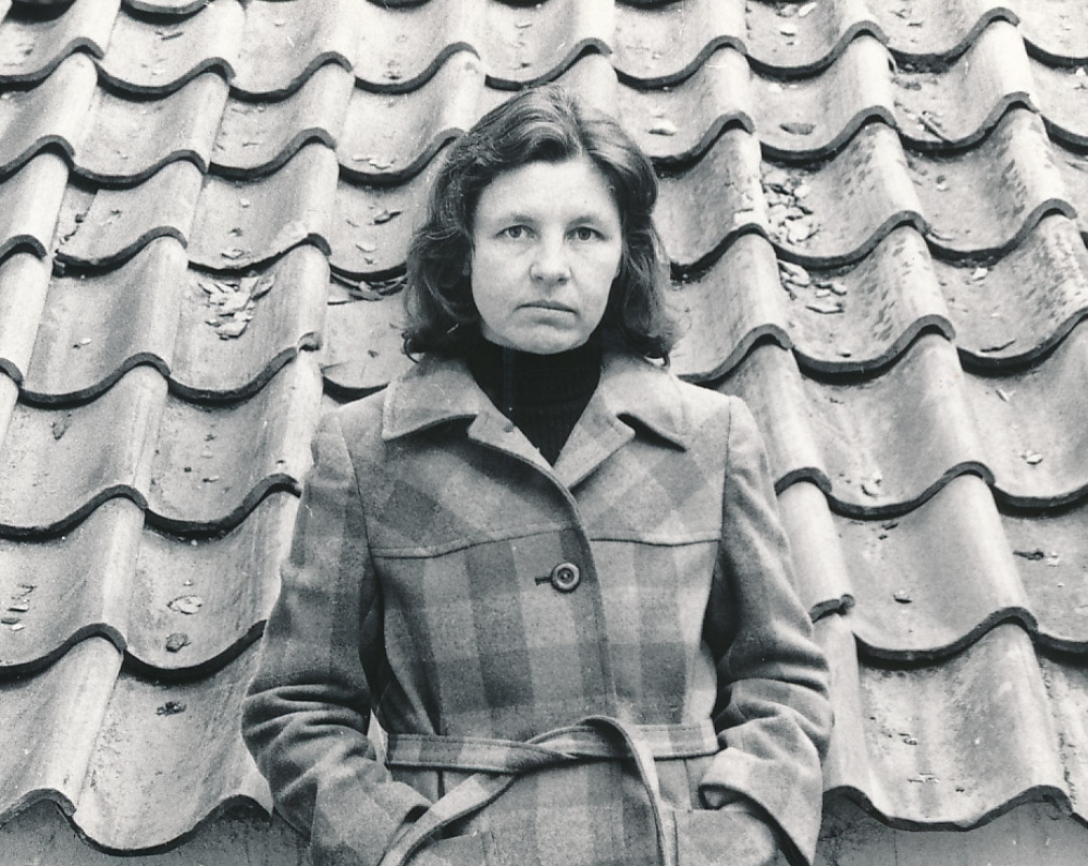 Birutė Vilniuje. Apie 1980 m. J. Grikienio fotografija