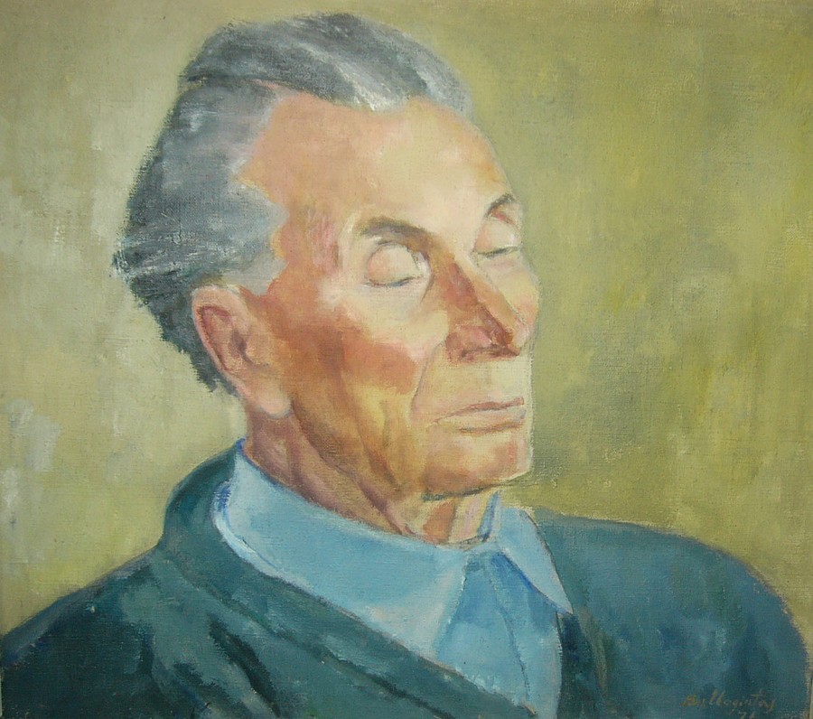 J. GRUŠAS DAILININKŲ PORTRETUOSE