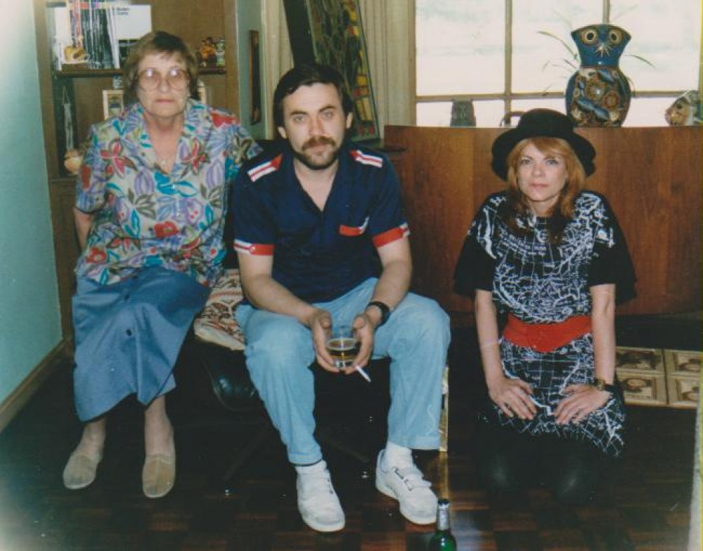 Dalia Sruogaitė, Kostas Smoriginas, Aušrinė Byla. Čikaga, 1988 m.