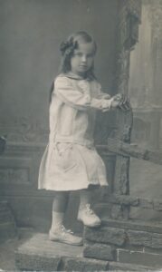 Danutė Lipčiūtė. Apie 1920 m.