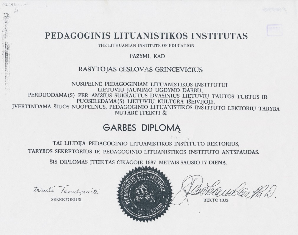 Diplomas