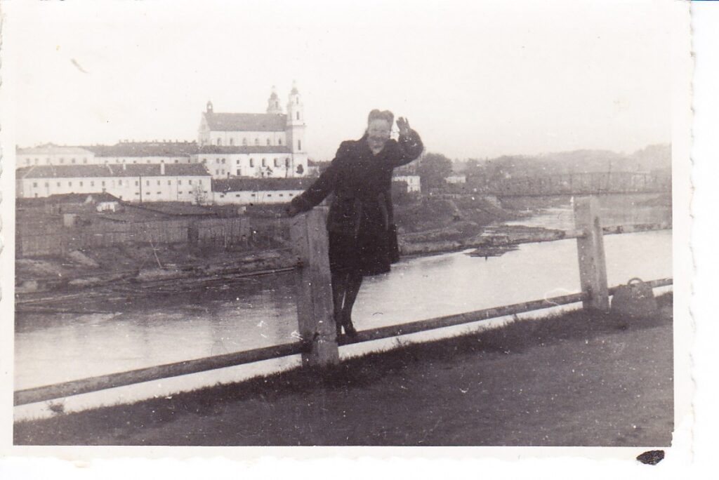 Elena Viktorija Nakaitė. Vilnius, apie 1944 m.