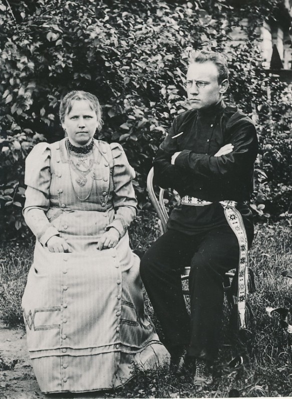 F. Kirša su teta V. Bukelskyte