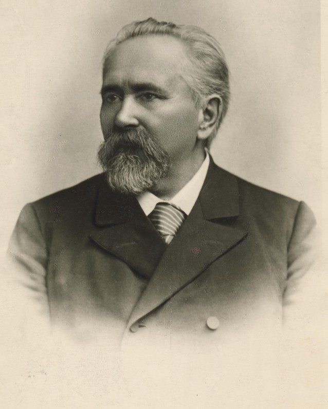 G. Petkevičaitės tėvas gydytojas Jonas Leonas Petkevičius. Apie 1878 m.