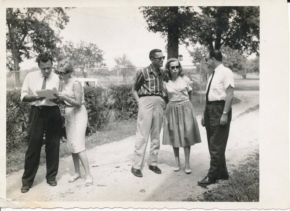 H. Nagys, D. Juknevičiūtė, A. Škėma, Z. Nagytė-Katiliškienė ir A. Mackus
