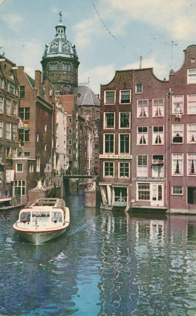 H. Radausko atvirlaiškis iš Amsterdamo. 1961 m.