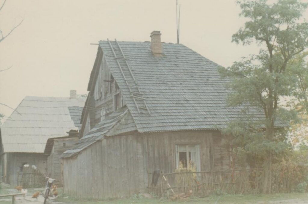 Išlikusi Būgių dvaro dalis. 1967 m.