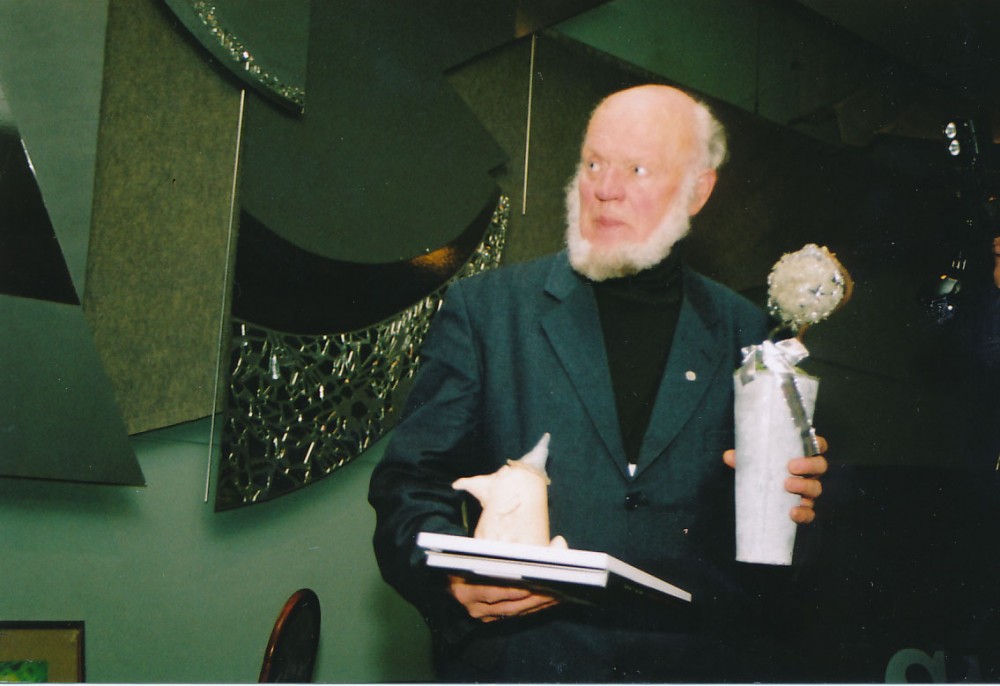 J. Aputis – 2004-ųjų „Imbiero vakarų“ Alytuje laureatas. Z. Baltrušio nuotrauka