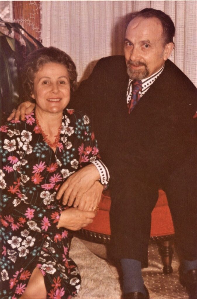 J. Švabaitė su vyru Jurgiu Gyliu. Čikaga, 1980 m.