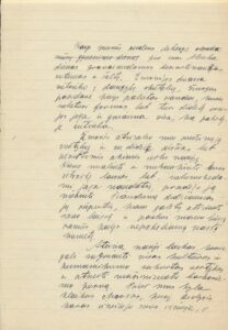 J. Grušo rankraštis „Ties bekylančiu chaosu“ 2