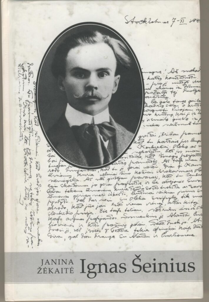 Janina Žėkaitė. Ignas Šeinius. Monografija. Vilnius, 1999 m.