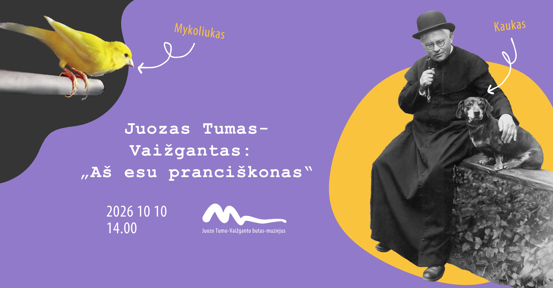 Juozas Tumas-Vaižgantas „Aš esu pranciškonas“