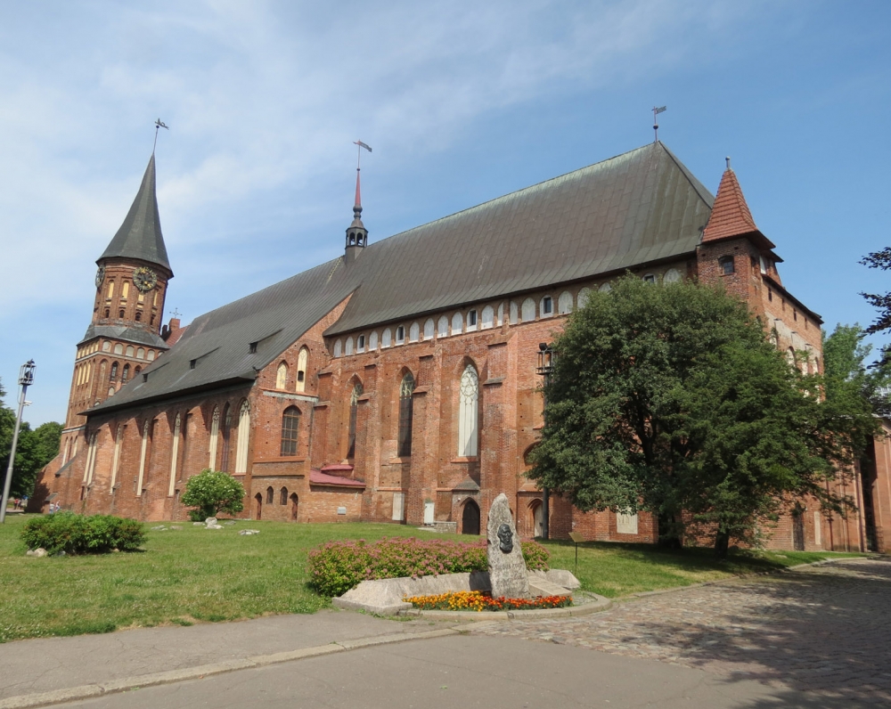Karaliaučiaus katedra šiandien. 1736–1740 m. šalia katedros buvusiame Karaliaučiaus universitete K. Donelaitis studijavo teologiją