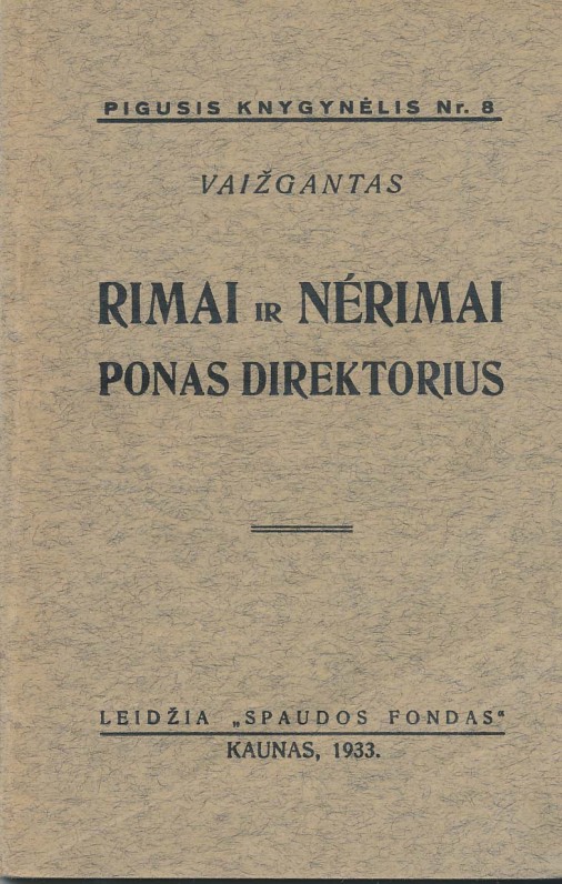 Kaunas, 1933 m..