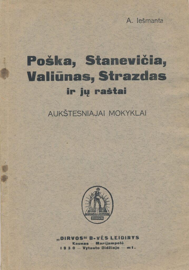 Knygoje pateikiama informacija apie autorius ir spausdinami jų kūrinių tekstai