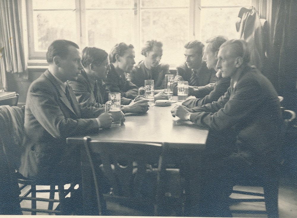 LRD suvažiavimo metu. Augsburgas, 1947 m. liepa