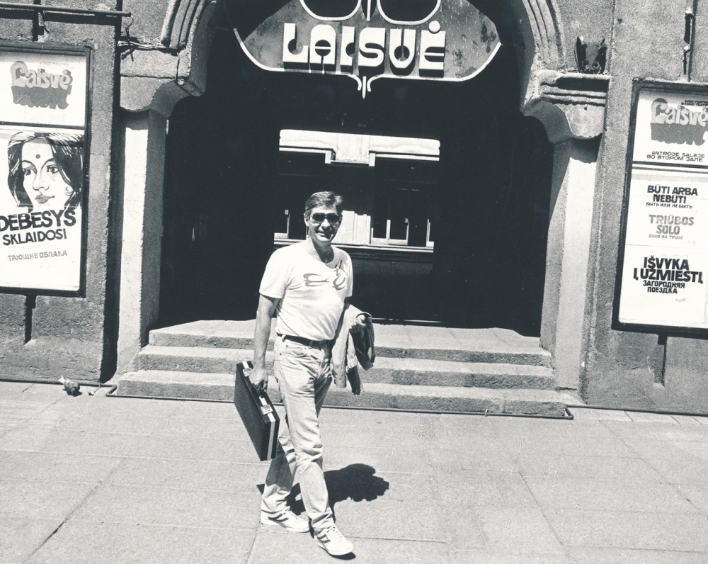 Laisvės alėjoje. 1987 m. R. Rakausko nuotrauka