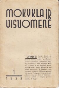 Leidinys iš S. Nėries bibliotekos