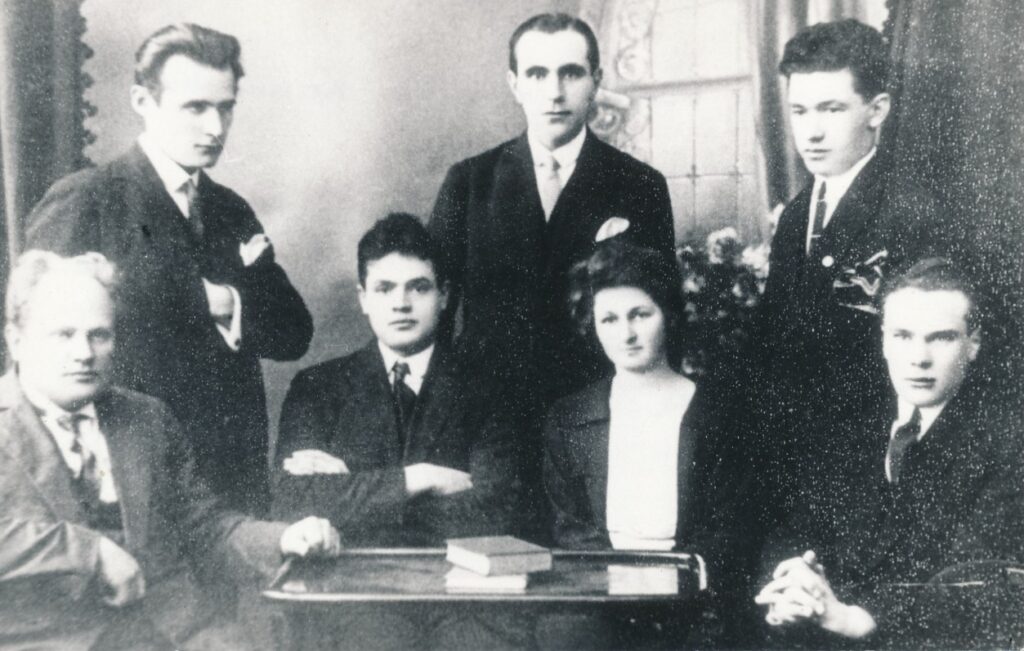 Lietuvos universiteto Literatų būrelio valdyba. 1926 m.