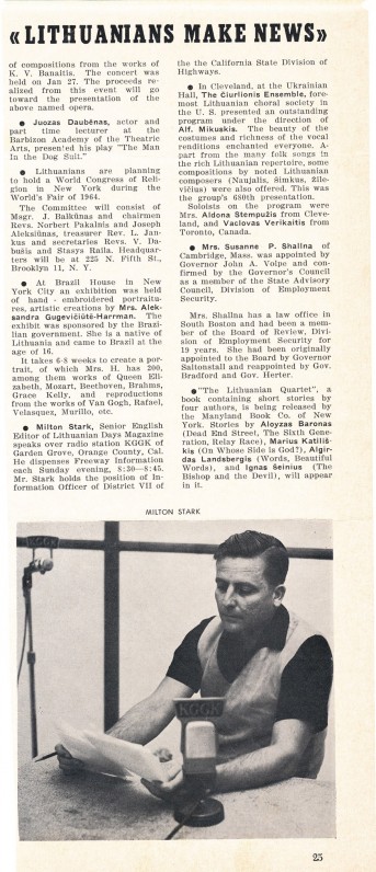 M. Starkus – radijo žurnalistas