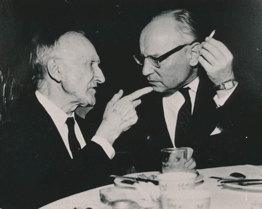 M. Vaitkus ir F. Kirša. Bostonas, 1962 m.