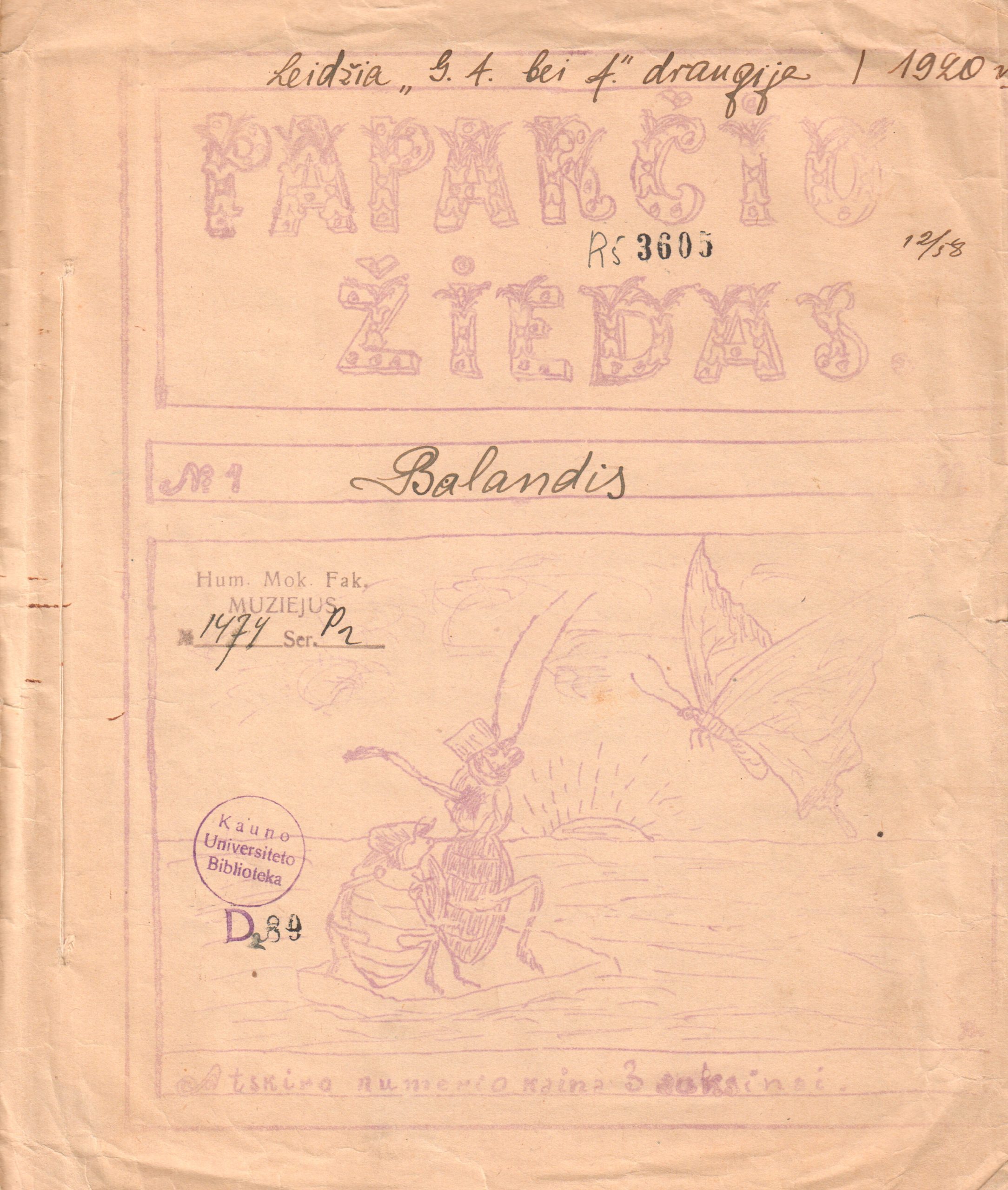 LABAI RIMTAS VAIKIŠKAS LAIKRAŠTĖLIS