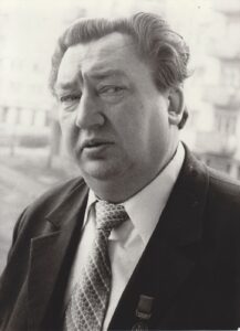 V. Misevičius apie 1974 m. Fotografas nežinomas MLLM 18908