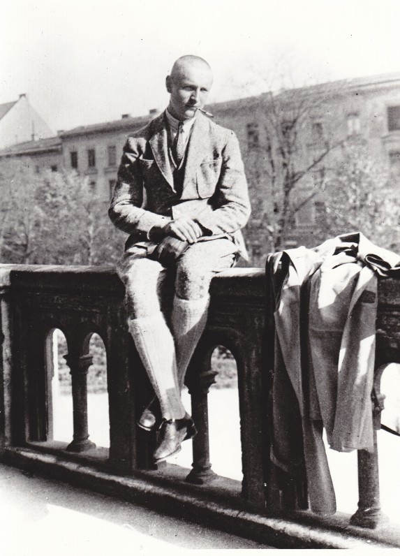 Miuncheno universiteto studentas. 1923 m.