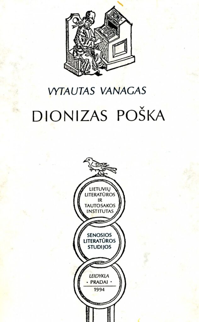 Monografija apie D. Pošką