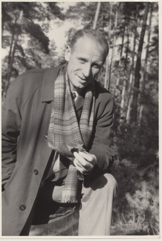 Mykolas Sluckis apie 1973 m. O. Pajedaitės nuotrauka