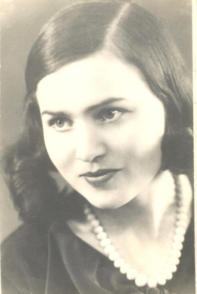 Nuotrauka su dedikacija S. Čiurlionienei. 1933 m. birželio 13 d.