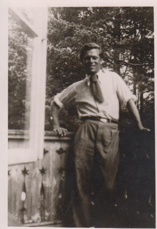 P. Cvirka 1934 m. Palangoje