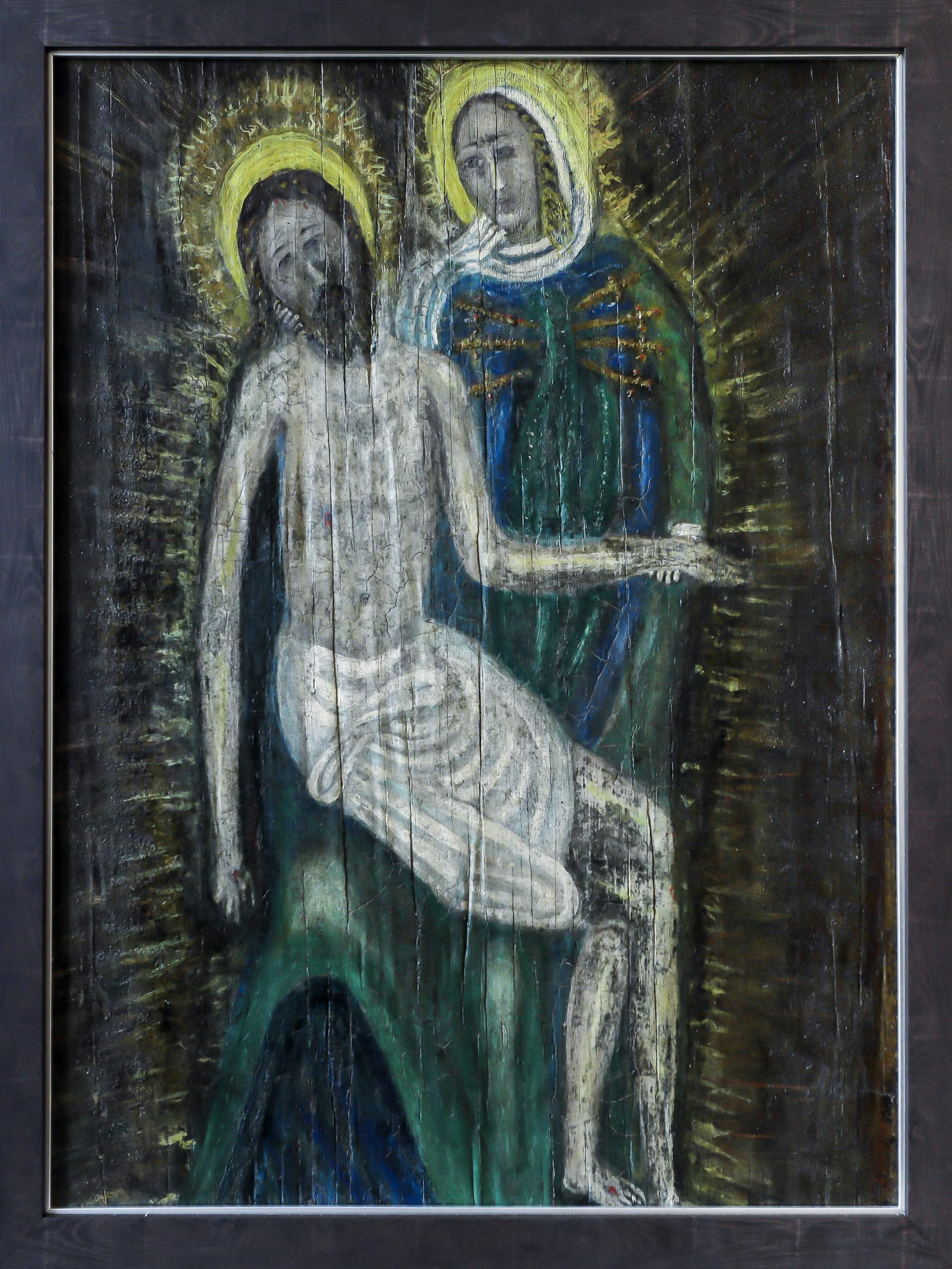 Paveikslas „Pieta“ po restauracijos. R. Guigos nuotrauka. MLLM 114864