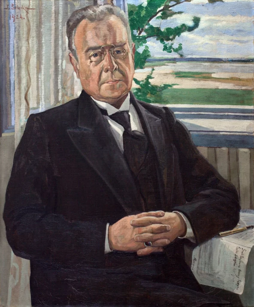 Pasaulio matęs Maironio portretas