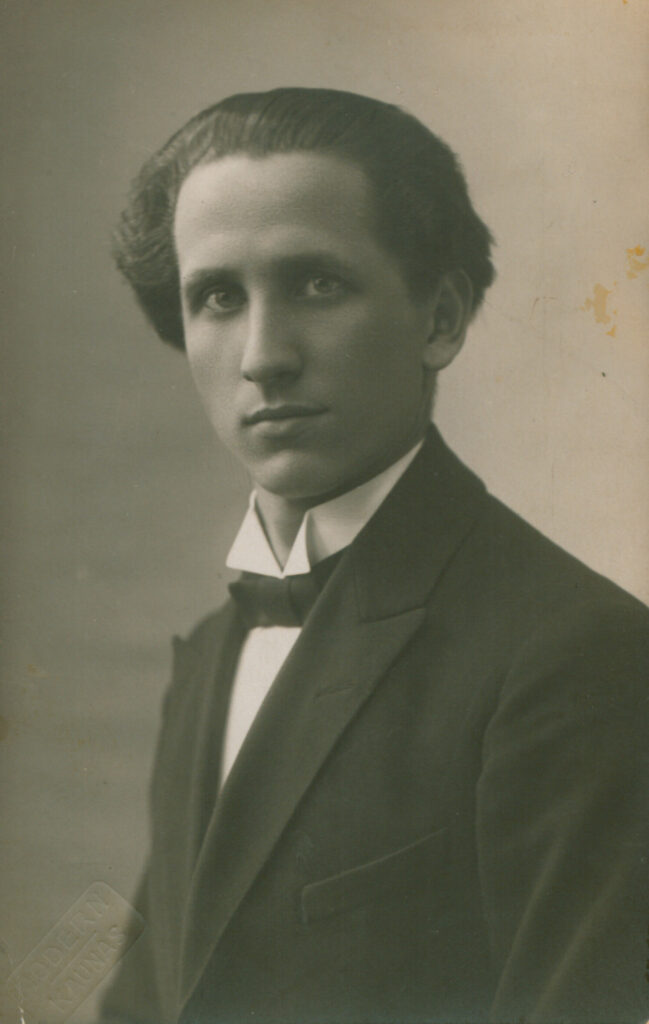 Prano Lemberto studijų knygelė