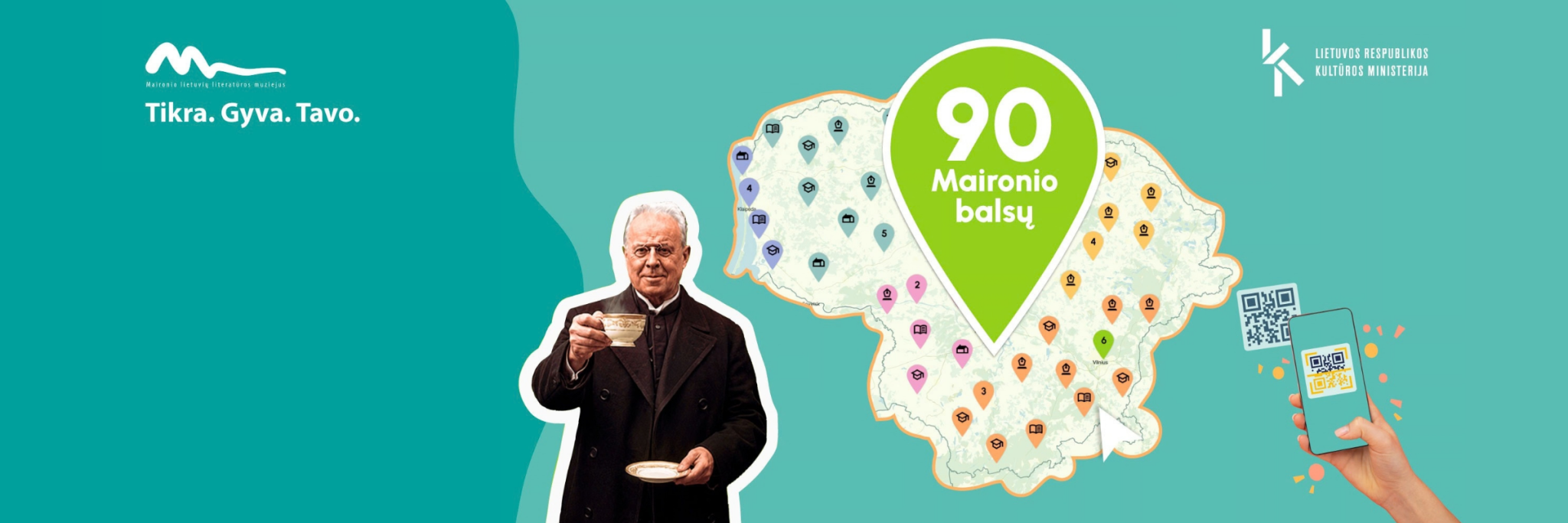 Projektas „90 Maironio balsų“