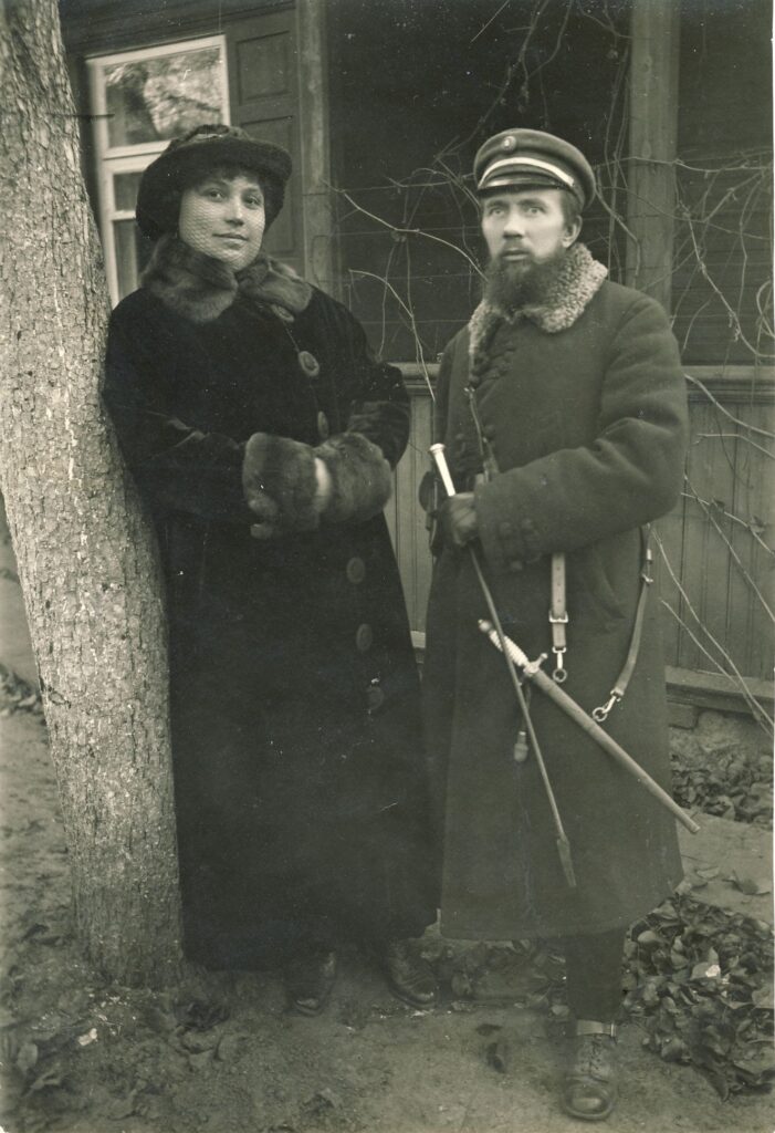 V. Sirijos Giros tėvai – Liudas Gira su žmona Brone. 1916 m.