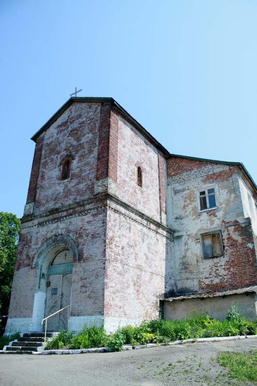 Ragainės (dabar Neman, Kaliningrado sritis) bažnyčia, kurioje 1549–1563 m. kunigavo Martynas Mažvydas. Dabar čia gyvenamasis namas. 2013 m.