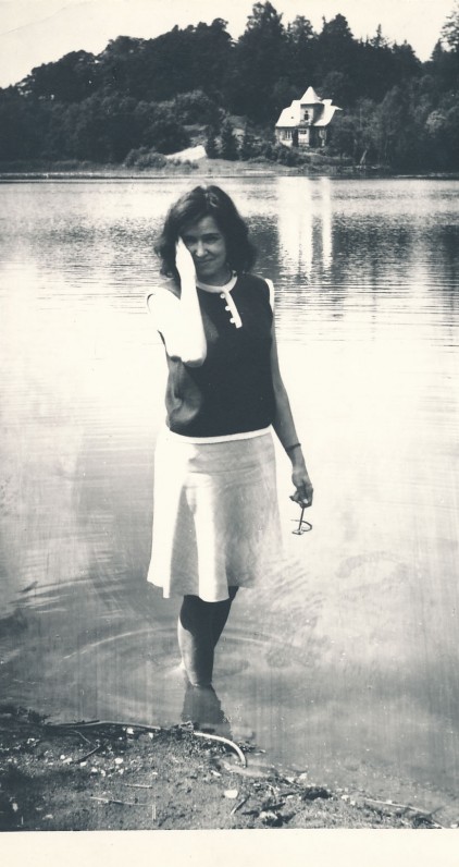 Ramutė Skučaitė. Apie 1960 m. J. Grikienio nuotrauka