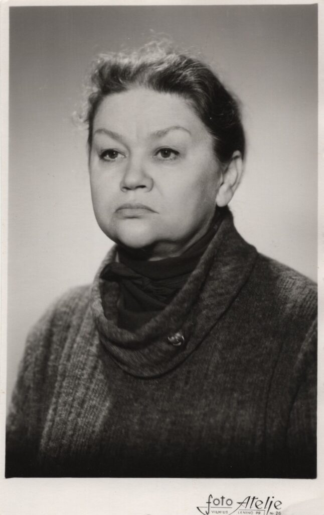 Dalia Urnevičiūtė apie 1985 m. MLLM 127549