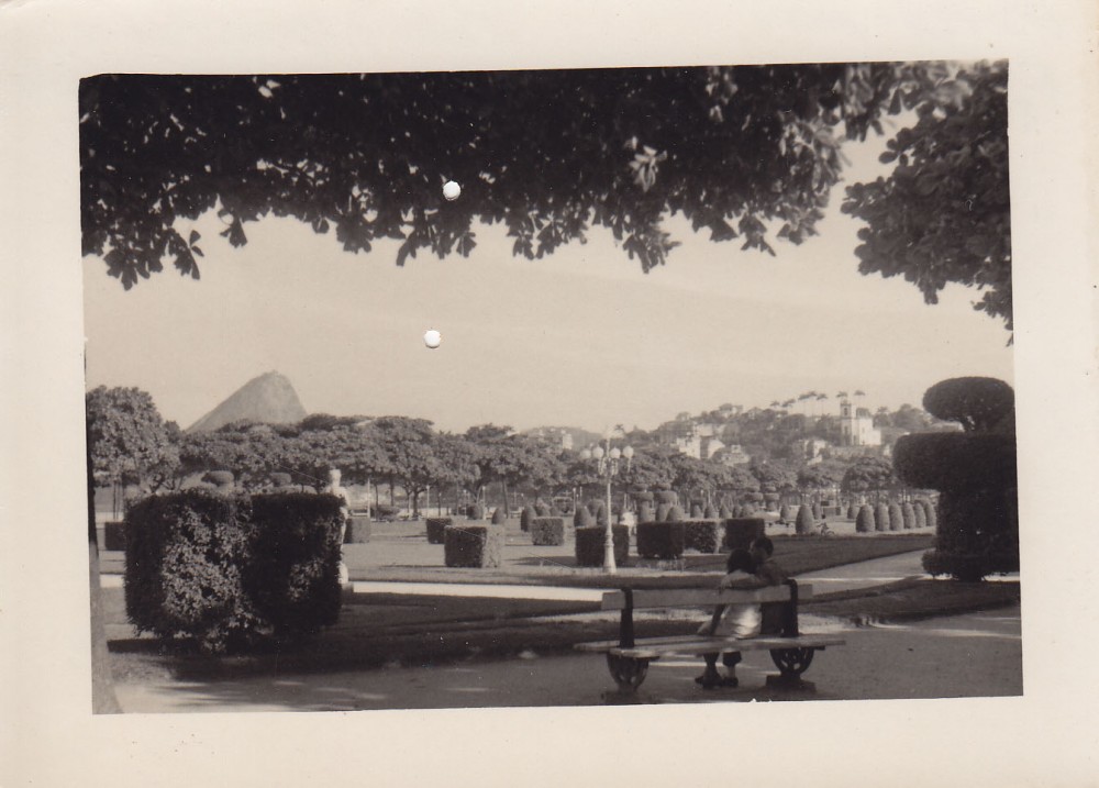Rio de Žaneiro parkas. Brazilija, apie 1946–1950 m.