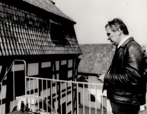 Romas Sadauskas. Nida, apie 1987 m. Nuotrauka B. Aleknavičiaus. MLLM GEK 113011