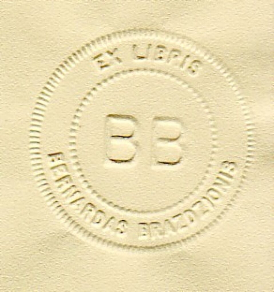 B. BRAZDŽIONIS IR KNYGOS
