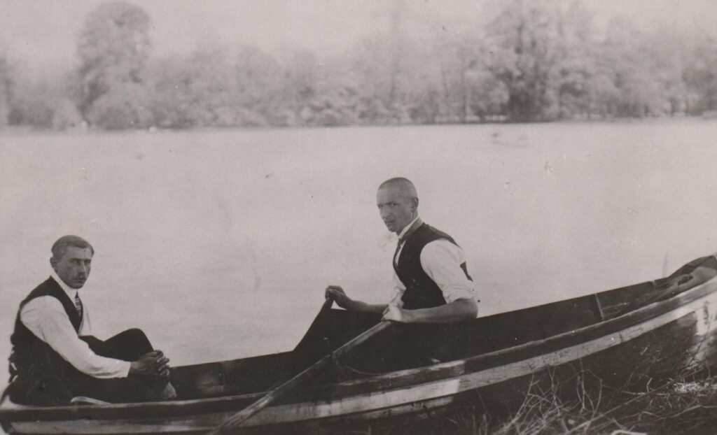 Su Antanu Janulioniu. Miunchenas, apie 1922–1923 m.