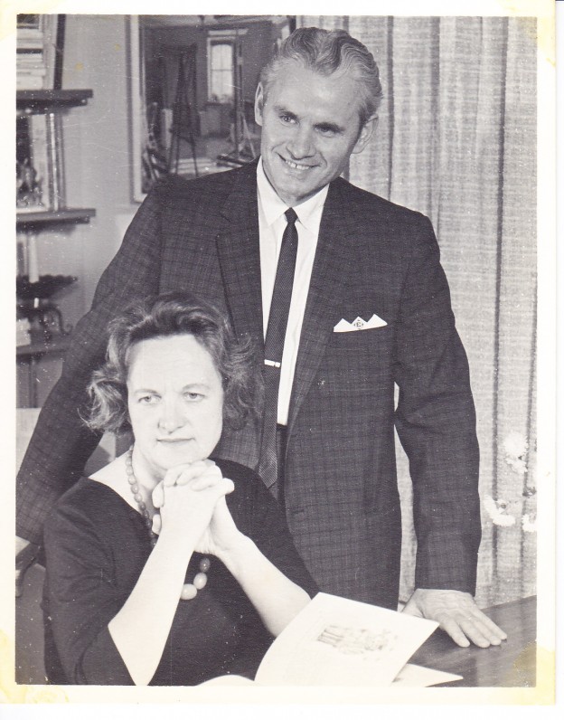 Su vyru Edmundu Arbu. 1963 m.