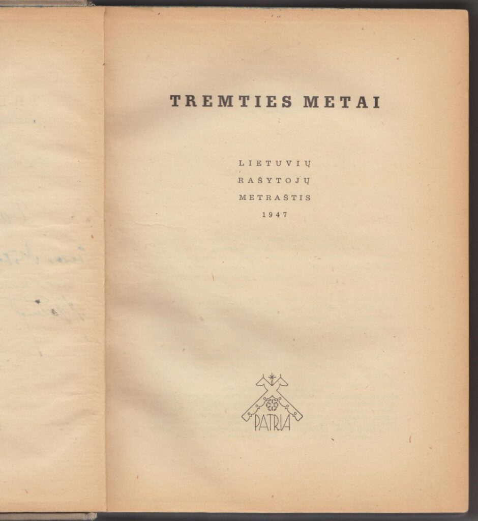 Tremties metai. Vokietija. 1947 m.