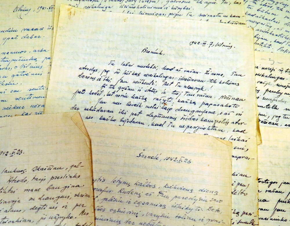 V. Mačernio laiškai B. Vildžiūnaitei