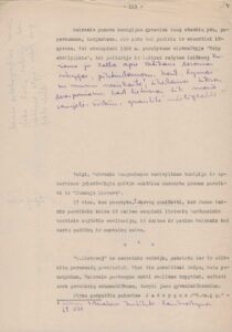 V. Zaborskaitės kandidatinės disertacijos „Maironio poema „Jaunoji Lietuva“ su K. Korsako pastabomis fragmentai. Vilnius, 1950 m.