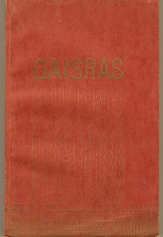 Vydūnas. „Gaisras“. Penkių veiksmų tragedija. Tilžė, 1928 m.